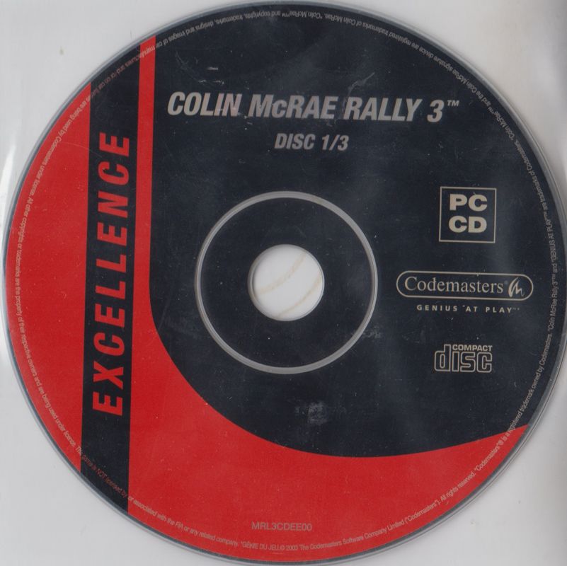 Media for Colin McRae Rally 3 (Windows) (Excellence release): Disc 1