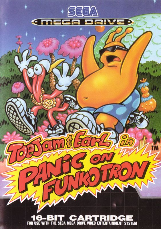 Front Cover for ToeJam & Earl in Panic on Funkotron (Genesis)