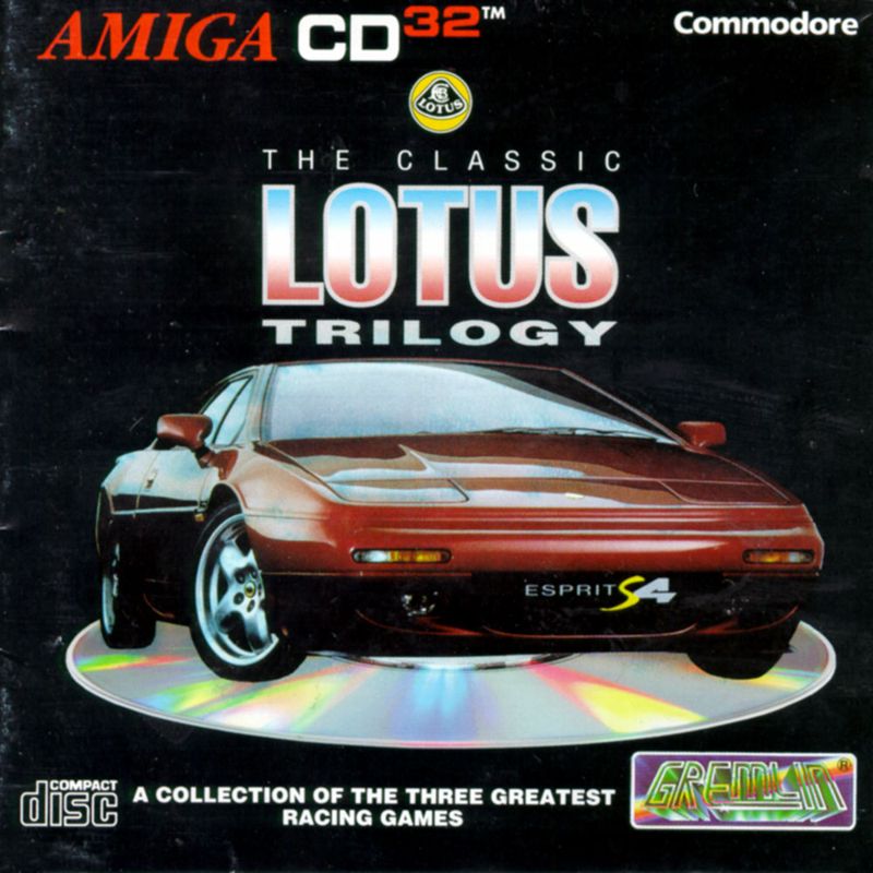 Front Cover for Lotus Trilogy (Amiga CD32)