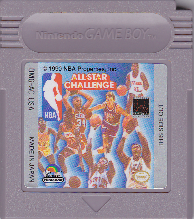 Media for NBA All-Star Challenge (Game Boy)