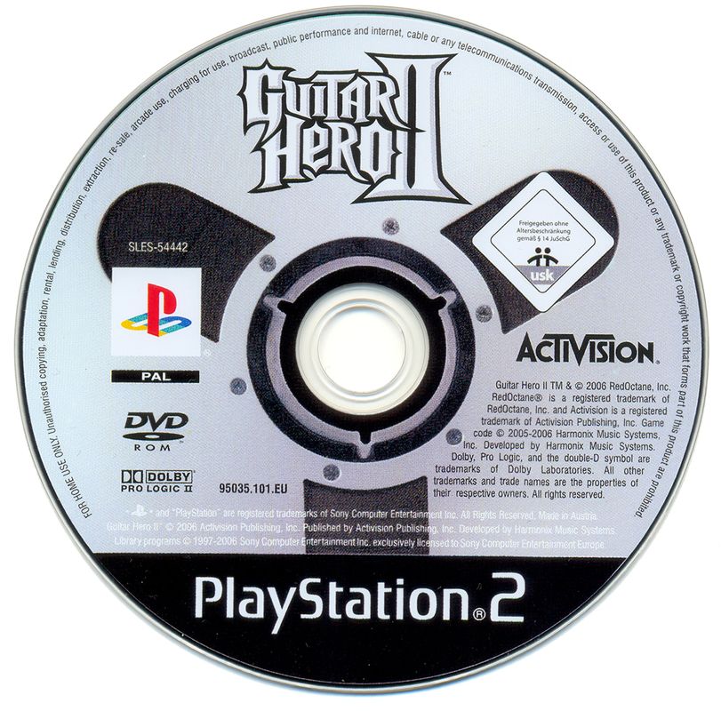 Media for Guitar Hero II (PlayStation 2)