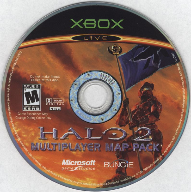 Media for Halo 2: Multiplayer Map Pack (Xbox)