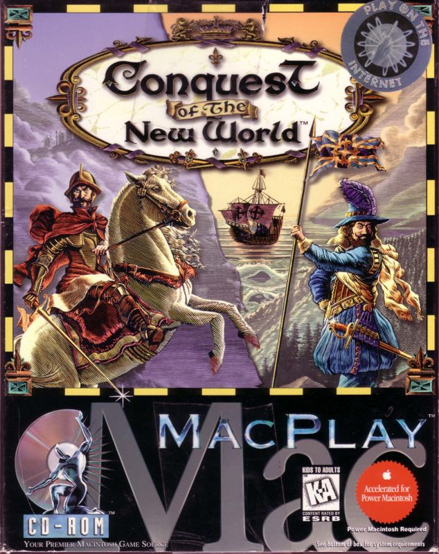 Front Cover for Conquest of the New World (Macintosh)
