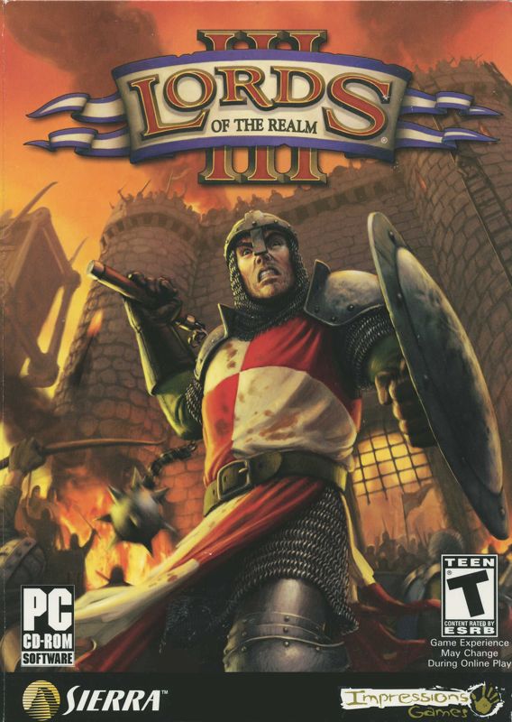 Front Cover for Lords of the Realm III (Windows)