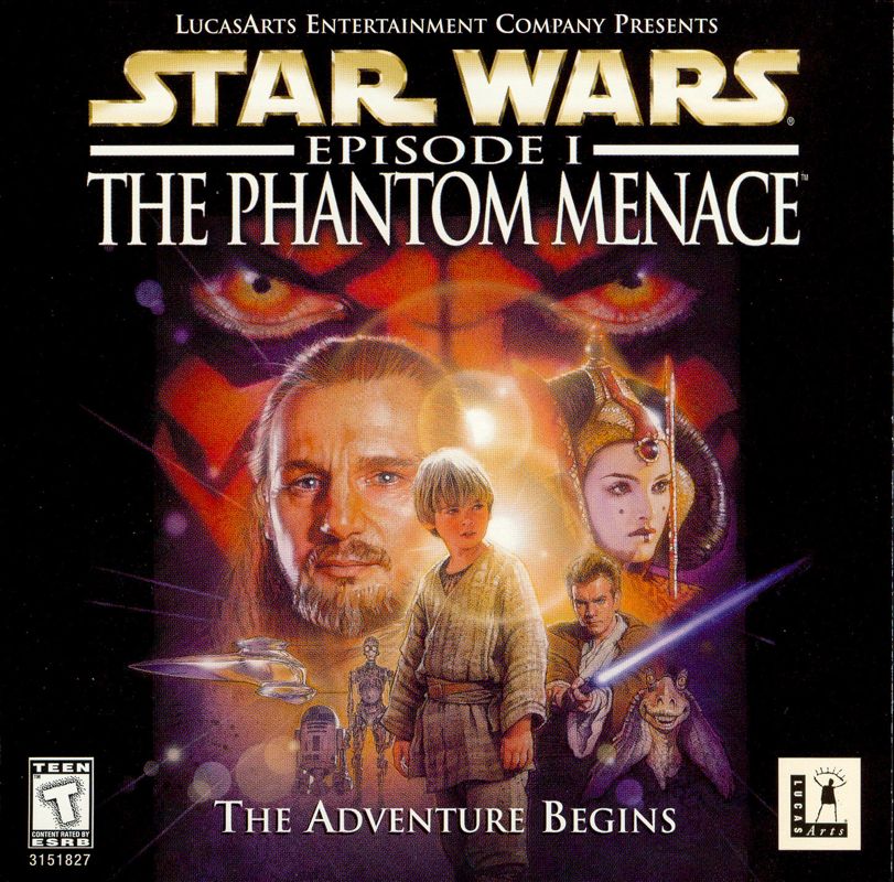 Other for Star Wars: Episode I - The Phantom Menace (Windows): Jewel Case - Front