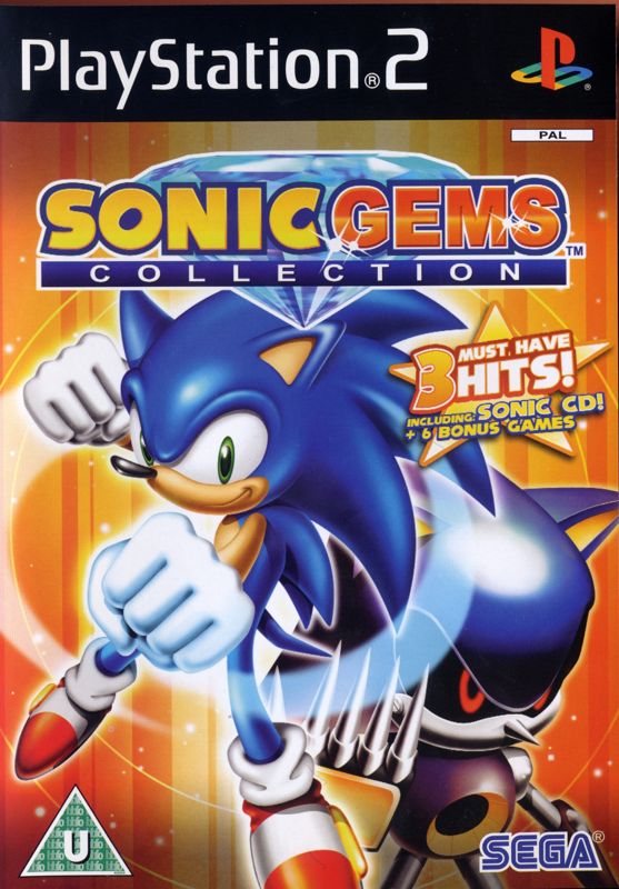 Front Cover for Sonic: Gems Collection (PlayStation 2)