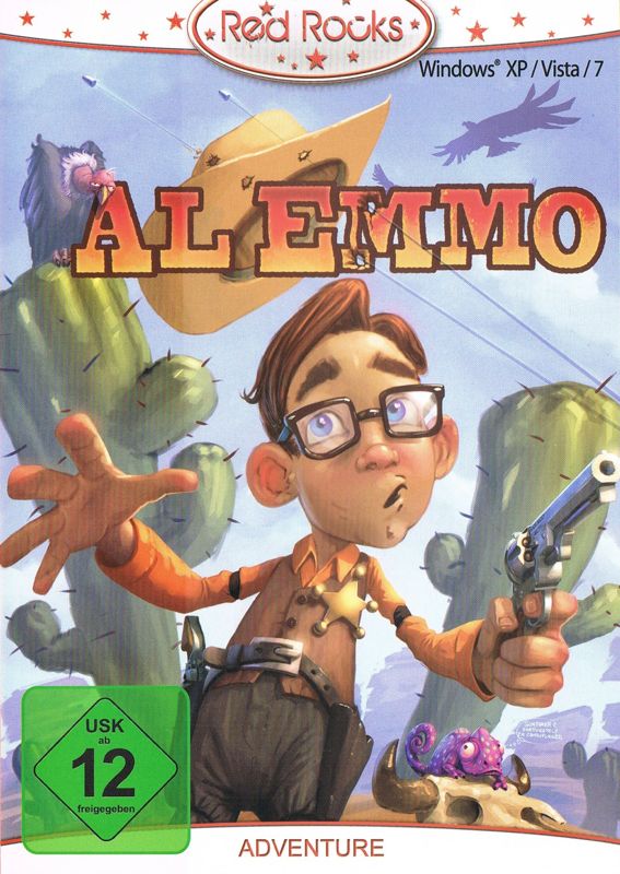 Front Cover for Al Emmo and the Lost Dutchman's Mine (Windows) (Red Rocks release)