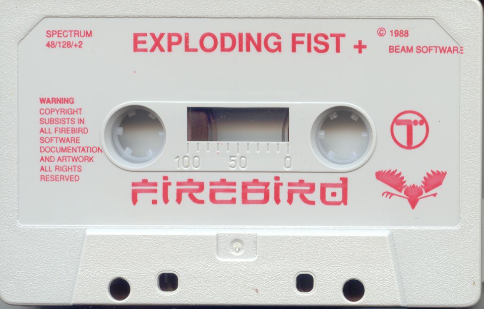 Media for Exploding Fist + (ZX Spectrum)