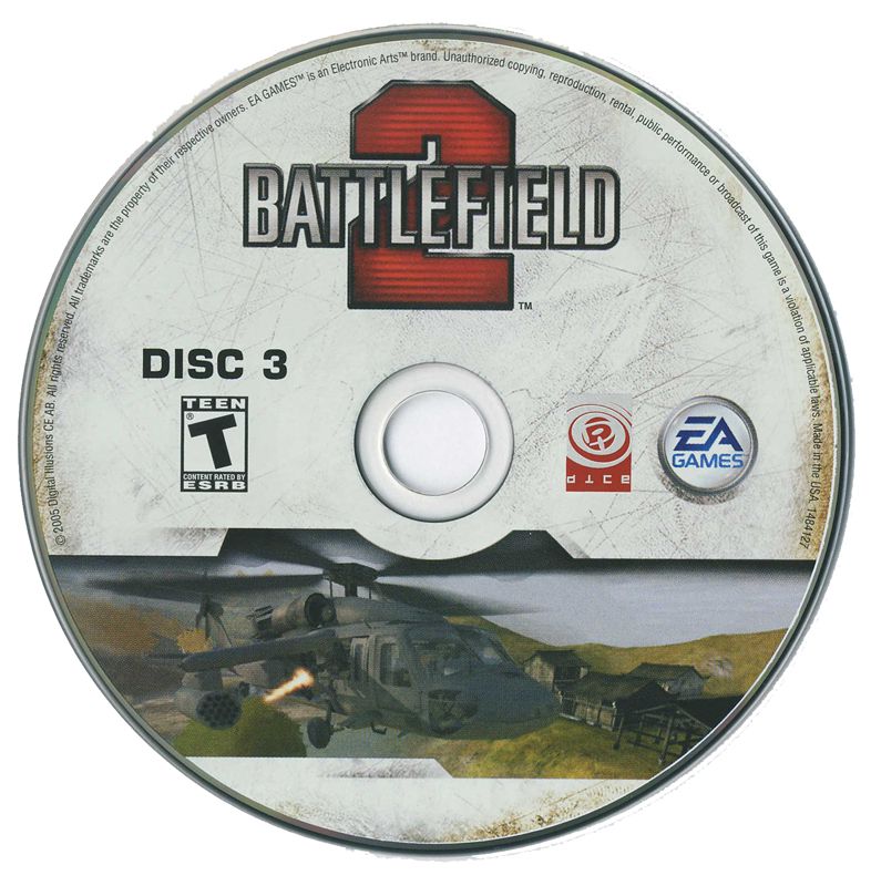 Media for Battlefield 2 (Windows): Disc 3