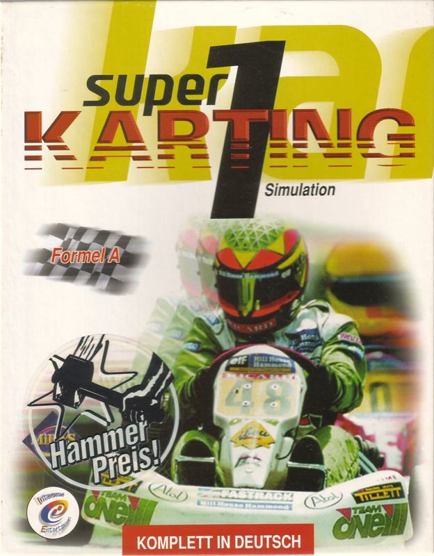 Front Cover for Super 1 Karting Simulation (Windows) (Hammerpreis release)