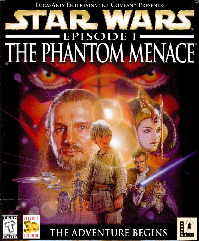 Front Cover for Star Wars: Episode I - The Phantom Menace (Windows)