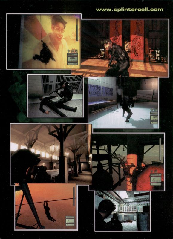 Other for Tom Clancy's Splinter Cell (Windows): Outside Right Flap - Front