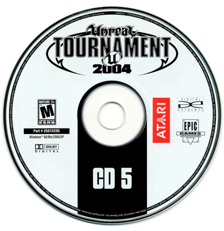 Media for Unreal Tournament 2004 (Linux and Windows) (Small box release): Disc 5