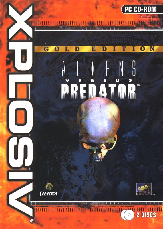 Front Cover for Aliens Versus Predator: Gold Edition (Windows) (Xplosiv release with Sheep included)