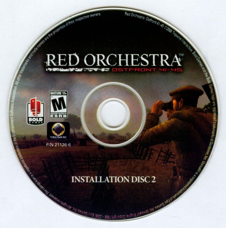 Media for Red Orchestra: Ostfront 41-45 (Windows): Disc 2