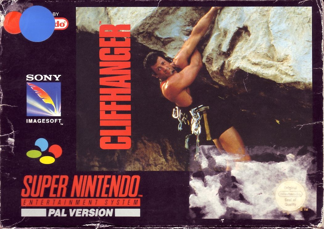 Front Cover for Cliffhanger (SNES)