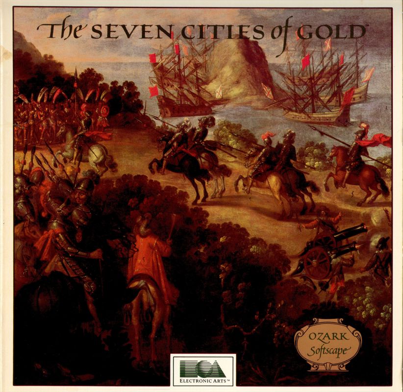 Front Cover for The Seven Cities of Gold (Commodore 64)