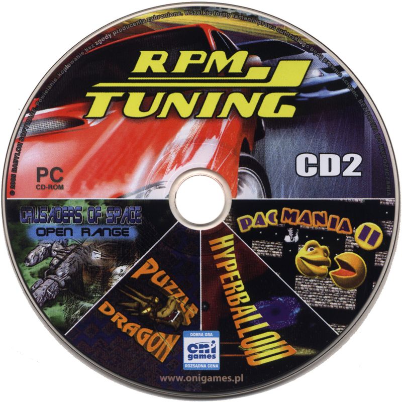 Top Gear RPM Tuning cover or packaging material MobyGames