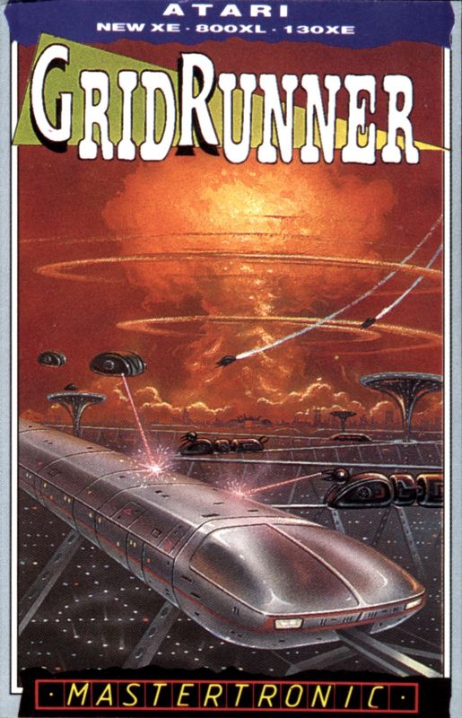 Front Cover for Gridrunner (Atari 8-bit)
