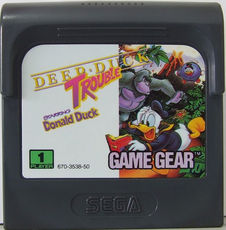 Deep Duck Trouble starring Donald Duck cover or packaging material