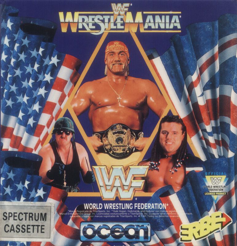 Front Cover for WWF Wrestlemania (ZX Spectrum)