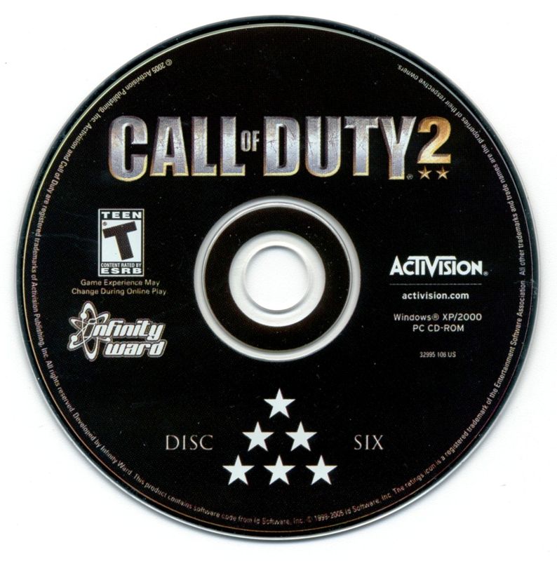 Media for Call of Duty 2 (Windows): Disc 6