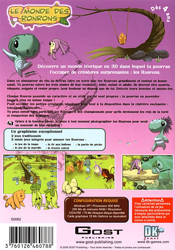 Back Cover for Animates (Windows)