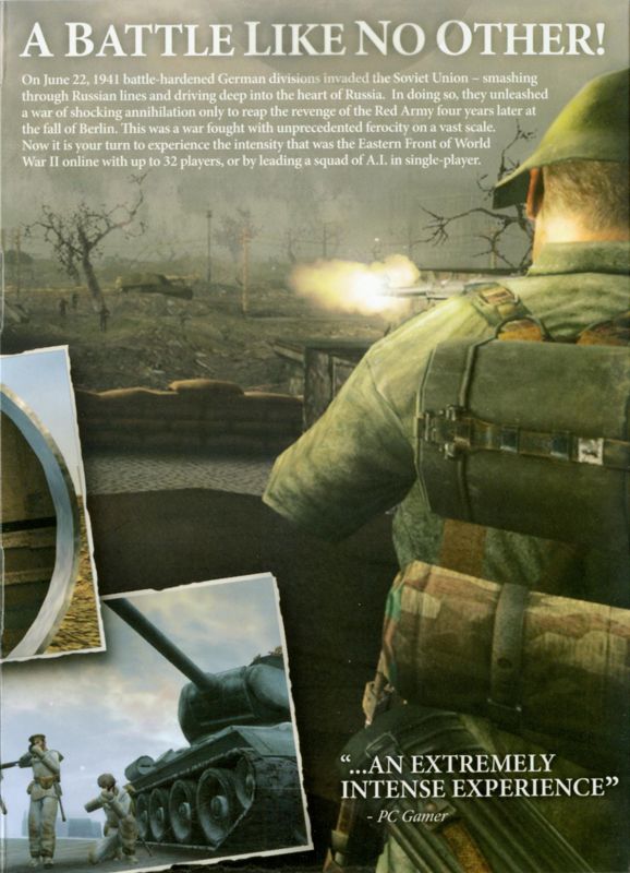 Inside Cover for Red Orchestra: Ostfront 41-45 (Windows): Right FLap