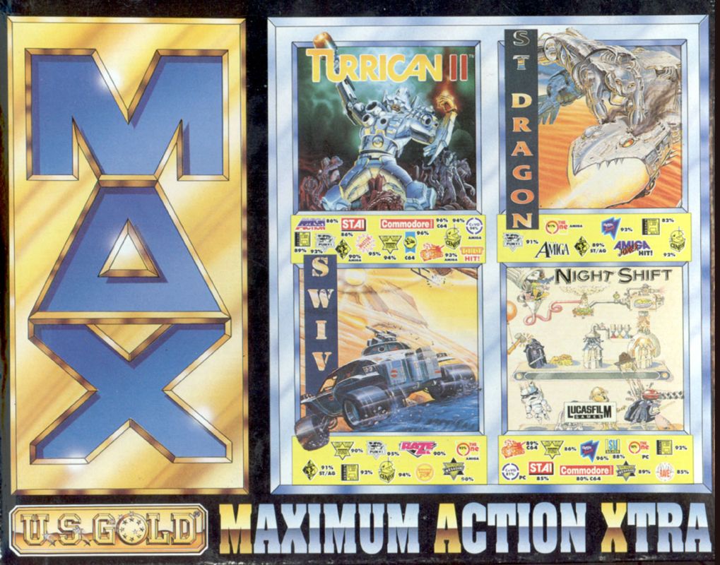 Front Cover for MAX.: Maximum Action Xtra (Amiga)