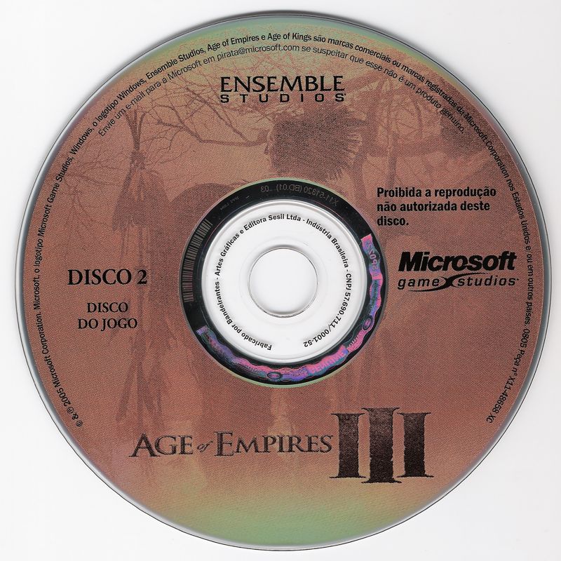 Media for Age of Empires III (Windows): Disc 2