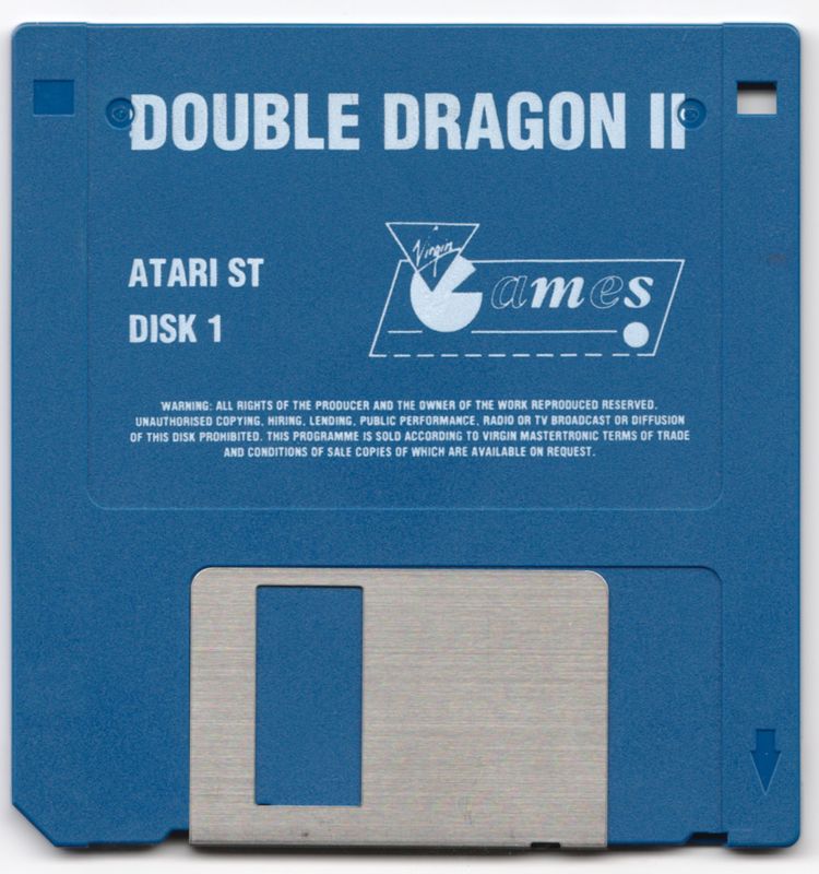 Media for Double Dragon II: The Revenge (Atari ST): Disk 1