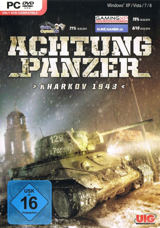 Front Cover for Achtung Panzer: Kharkov 1943 (Windows)