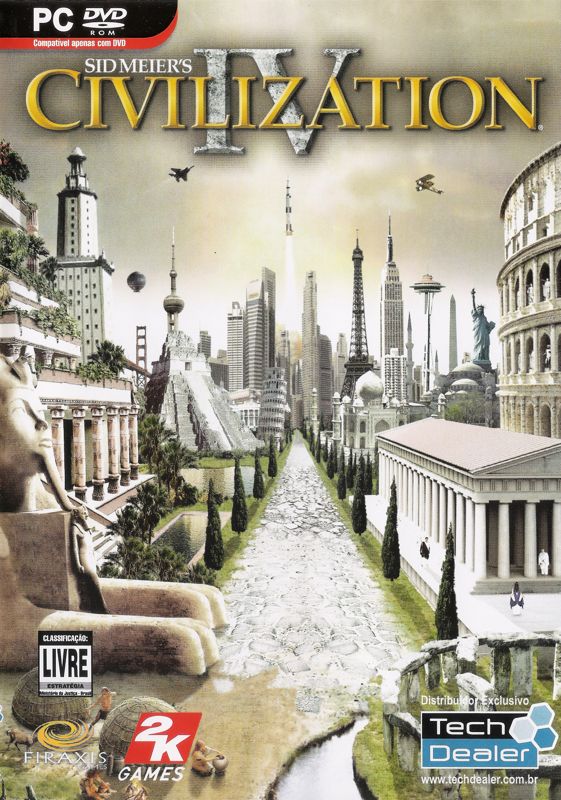 Front Cover for Sid Meier's Civilization IV (Windows)