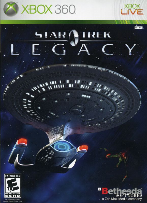 Front Cover for Star Trek: Legacy (Xbox 360)