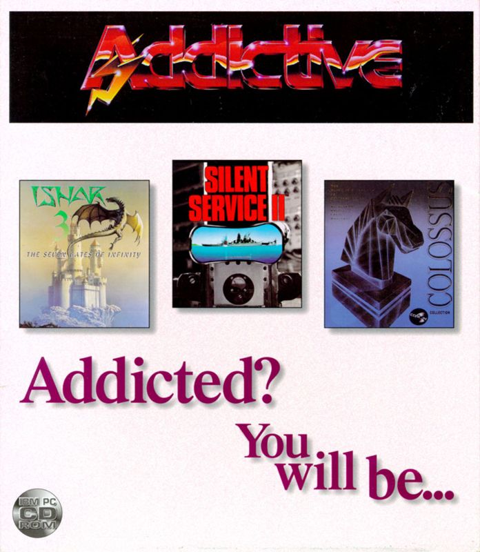 Front Cover for Addictive (DOS)