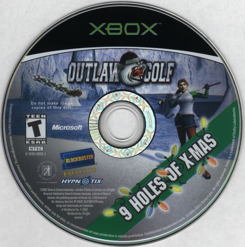 Media for Outlaw Golf: Holiday Golf (Xbox) (9 Holes of X-Mas Cover)