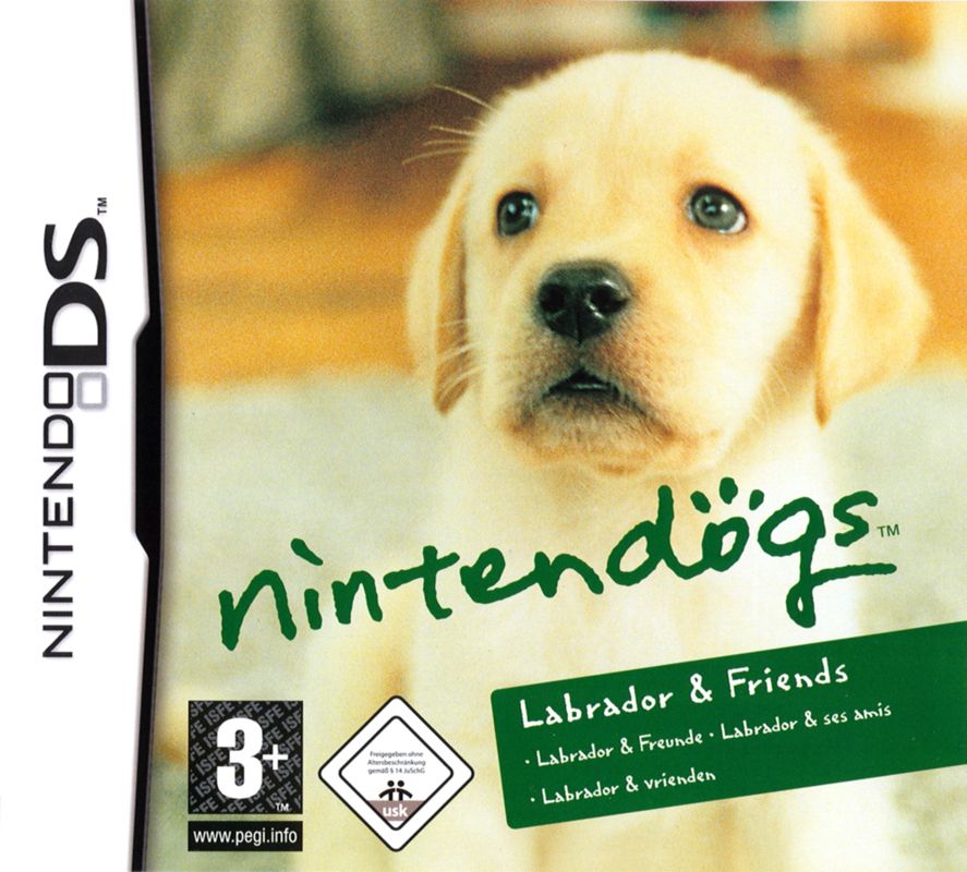 Front Cover for Nintendogs: Lab & Friends (Nintendo DS) (Labrador & Friends Version)