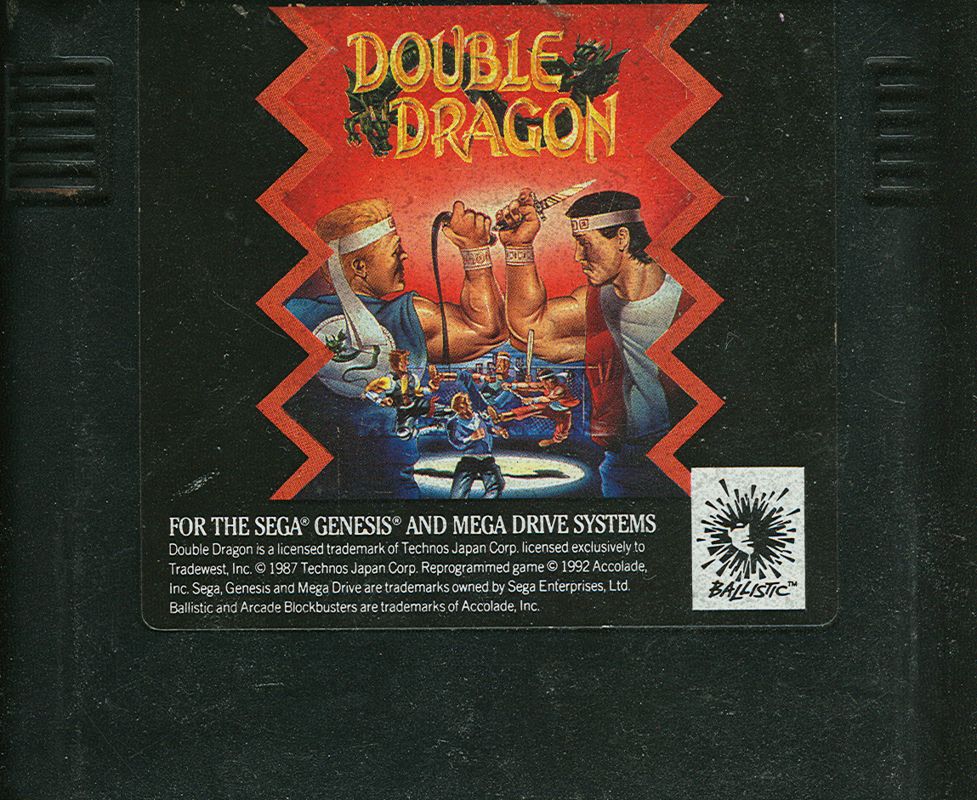 Media for Double Dragon (Genesis)