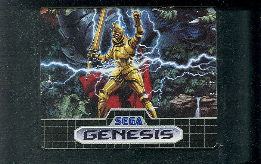 Media for Ghouls 'N Ghosts (Genesis)