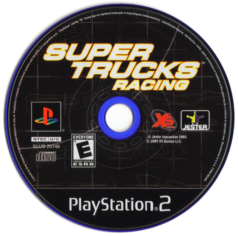 Media for Super Trucks Racing (PlayStation 2)
