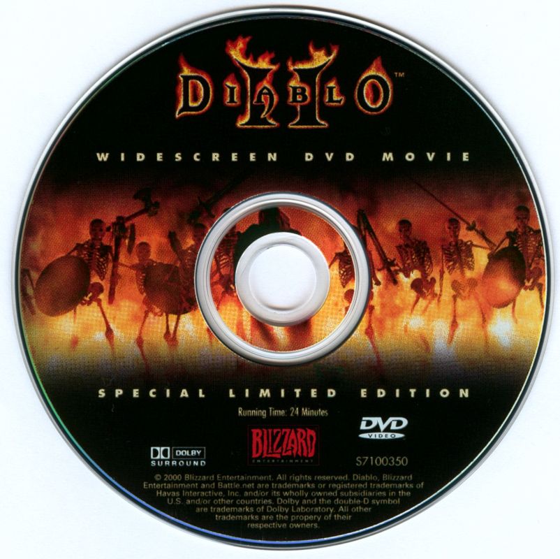 Extras for Diablo II (Collector's Edition) (Windows): Movie - Media
