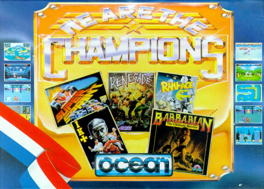 Front Cover for We are the Champions (Commodore 64) (Cassette version)