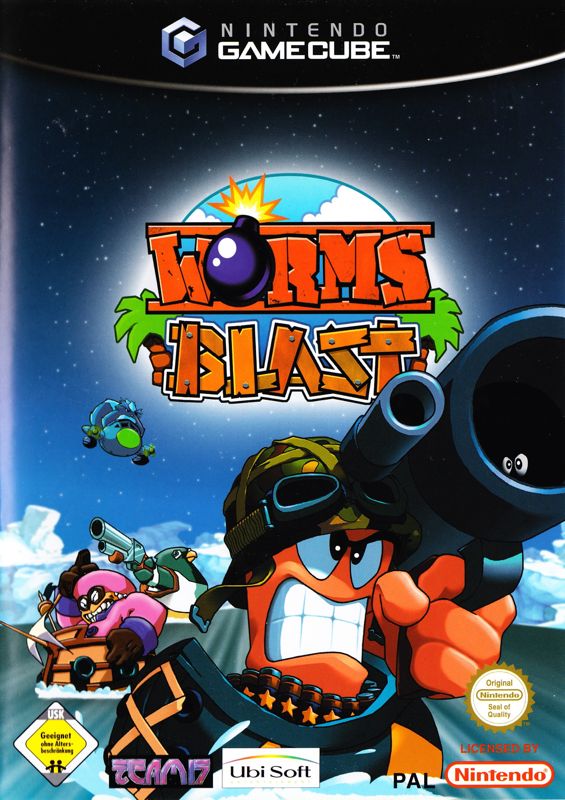 Worms Blast Cover Or Packaging Material - MobyGames