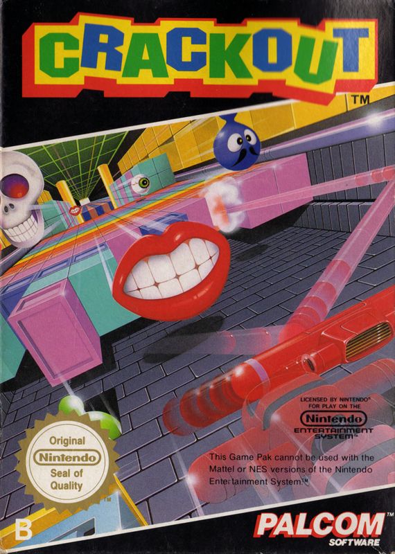 Front Cover for Crackout (NES)