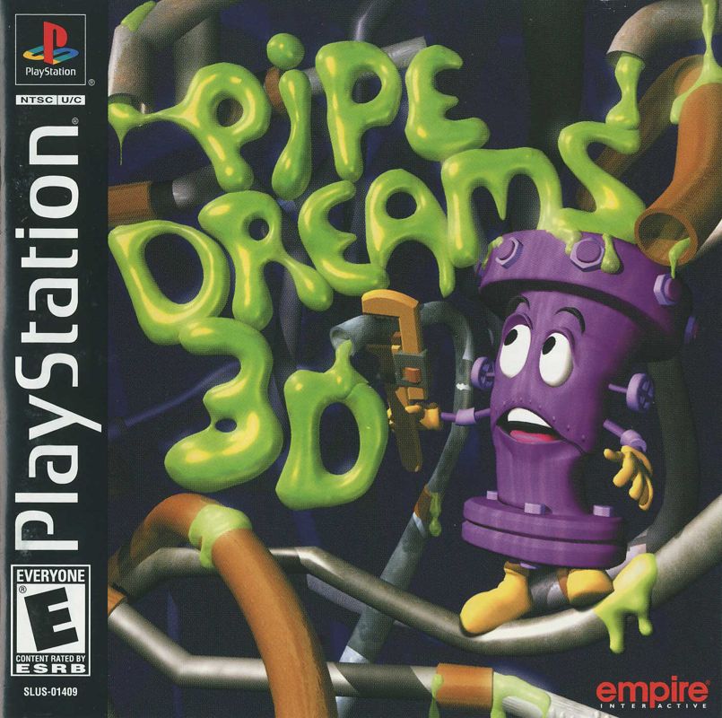 Front Cover for Pipe Dreams 3D (PlayStation)