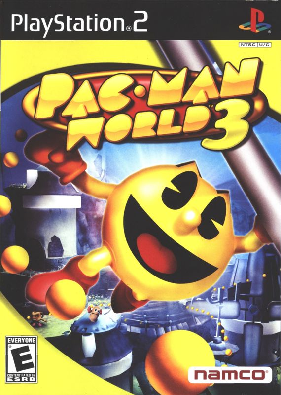 Front Cover for Pac-Man World 3 (PlayStation 2)