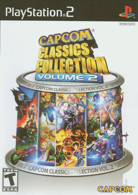 Front Cover for Capcom Classics Collection: Volume 2 (PlayStation 2)