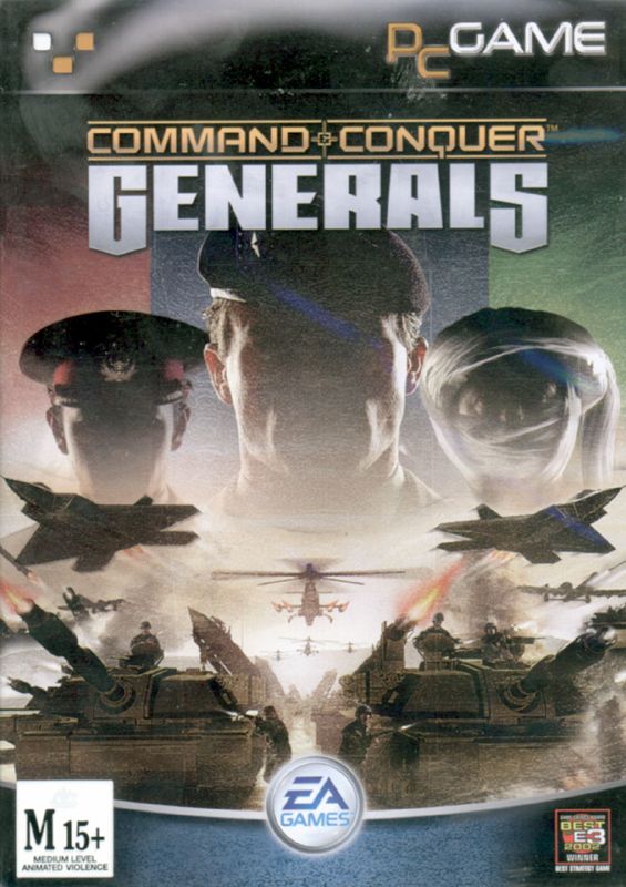 Command & Conquer: Generals cover or packaging material - MobyGames