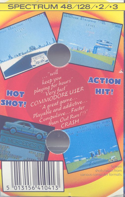 Crazy Cars cover or packaging material MobyGames