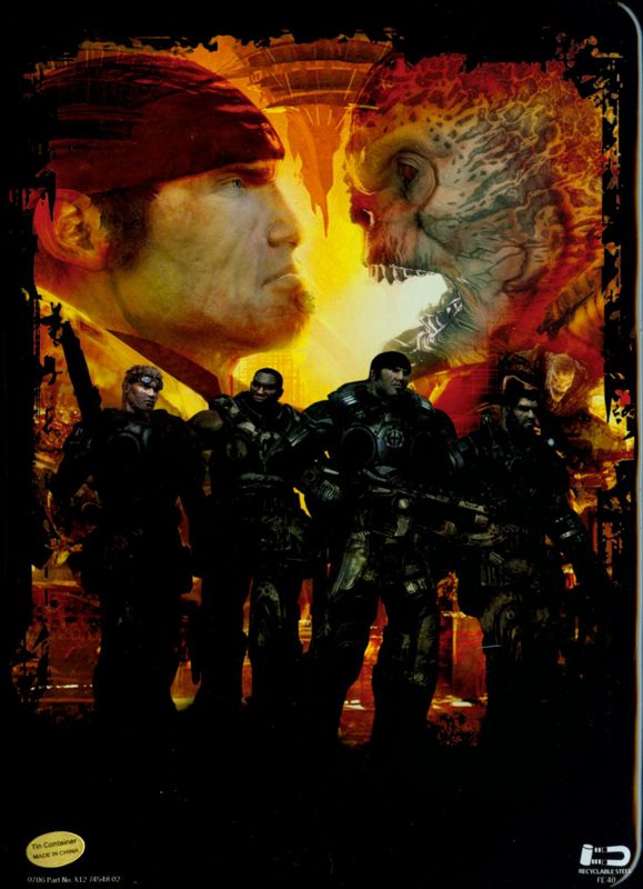 Gears of War (Limited Collector's Edition) cover or packaging material ...